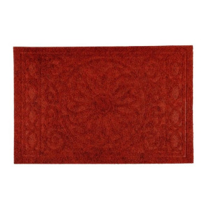 Коврик придверный без окантовки «Большой цветок», 38×58 см, цвет МИКС Коврик придверный без окантовки «Большой цветок», 38×58 см, цвет МИКС