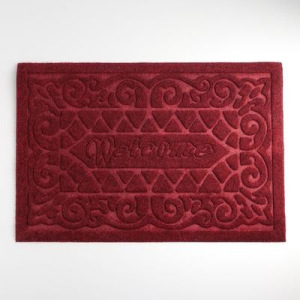 Коврик придверный без окантовки Доляна «Welcome. Вензеля», 38×59 см, цвет МИКС Коврик придверный без окантовки Доляна «Welcome. Вензеля», 38×59 см, цвет МИКС