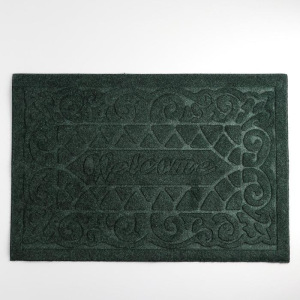 Коврик придверный без окантовки Доляна «Welcome. Вензеля», 38×59 см, цвет МИКС Коврик придверный без окантовки Доляна «Welcome. Вензеля», 38×59 см, цвет МИКС