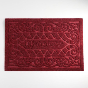 Коврик придверный без окантовки Доляна «Welcome. Вензеля», 38×59 см, цвет МИКС Коврик придверный без окантовки Доляна «Welcome. Вензеля», 38×59 см, цвет МИКС