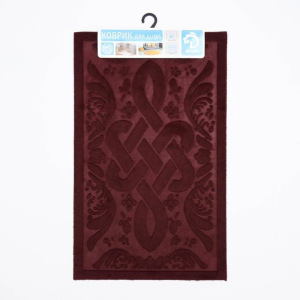 Коврик придверный без окантовки «Вензель», 45×75 см, цвет МИКС Коврик придверный без окантовки «Вензель», 45×75 см, цвет МИКС
