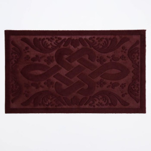 Коврик придверный без окантовки «Вензель», 45×75 см, цвет МИКС Коврик придверный без окантовки «Вензель», 45×75 см, цвет МИКС