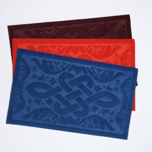 Коврик придверный без окантовки «Вензель», 45×75 см, цвет МИКС Коврик придверный без окантовки «Вензель», 45×75 см, цвет МИКС