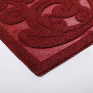 Коврик придверный без окантовки «Welcome Вензель», 45×75 см, цвет МИКС Коврик придверный без окантовки «Welcome Вензель», 45×75 см, цвет МИКС