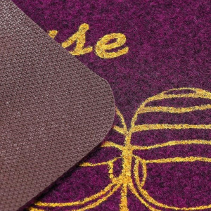 Коврик придверный Доляна «Тапочки», 38×58 см, цвет МИКС Коврик придверный Доляна «Тапочки», 38×58 см, цвет МИКС