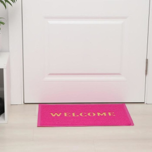 Коврик придверный Доляна Welcome, 38×58 см, цвет МИКС Коврик придверный Доляна Welcome, 38×58 см, цвет МИКС