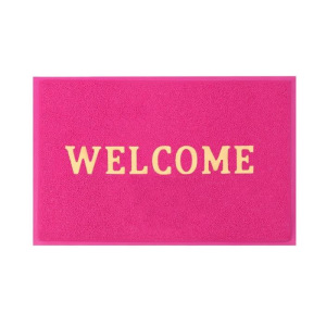 Коврик придверный Доляна Welcome, 38×58 см, цвет МИКС Коврик придверный Доляна Welcome, 38×58 см, цвет МИКС