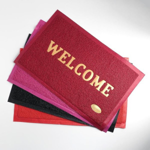 Коврик придверный Доляна Welcome, 38×58 см, цвет МИКС Коврик придверный Доляна Welcome, 38×58 см, цвет МИКС