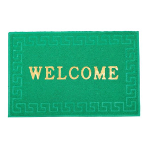 Коврик придверный Доляна «Welcome. Меандр», 38×58 см, цвет МИКС Коврик придверный Доляна «Welcome. Меандр», 38×58 см, цвет МИКС