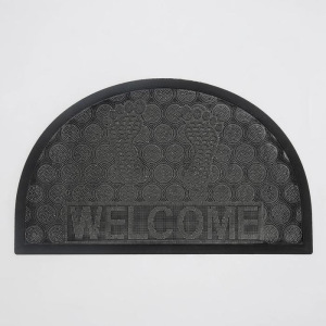 Коврик придверный Доляна «Welcome. Следочки», 45×75 см, цвет МИКС Коврик придверный Доляна «Welcome. Следочки», 45×75 см, цвет МИКС