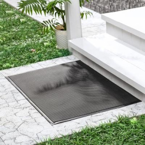 Коврик придверный резиновый «Твист», 40×60 см, цвет чёрный Коврик придверный резиновый «Твист», 40×60 см, цвет чёрный