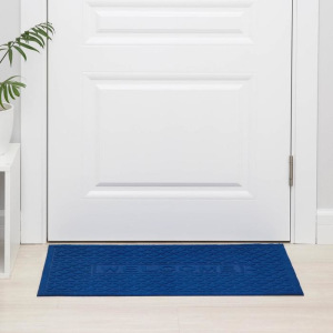 Коврик придверный «Рябь Welcome», 45×74 см, без окантовки, цвет МИКС Коврик придверный «Рябь Welcome», 45×74 см, без окантовки, цвет МИКС
