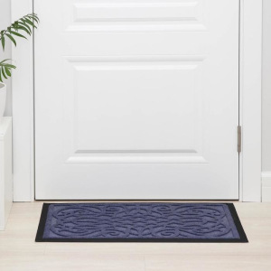 Коврик придверный с окантовкой «Вензель», 45×75 см, цвет МИКС Коврик придверный с окантовкой «Вензель», 45×75 см, цвет МИКС