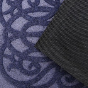 Коврик придверный с окантовкой «Вензель», 45×75 см, цвет МИКС Коврик придверный с окантовкой «Вензель», 45×75 см, цвет МИКС