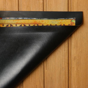 Коврик придверный в баню "Душевно отдохнуть!" Коврик придверный в баню "Душевно отдохнуть!"