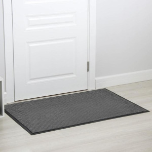Коврик придверный влаговпитывающий Blåbär «Моно», 80×120 см, цвет серый Коврик придверный влаговпитывающий Blåbär «Моно», 80×120 см, цвет серый