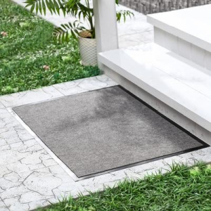 Коврик придверный влаговпитывающий Blåbär Tuff, 40×60 см, цвет серый Коврик придверный влаговпитывающий Blåbär Tuff, 40×60 см, цвет серый