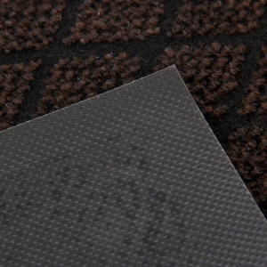 Коврик придверный влаговпитывающий «Галант», 40×60 см, цвет коричневый Коврик придверный влаговпитывающий «Галант», 40×60 см, цвет коричневый