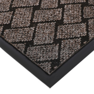 Коврик придверный влаговпитывающий «Крафт», 50×80 см, цвет коричневый Коврик придверный влаговпитывающий «Крафт», 50×80 см, цвет коричневый