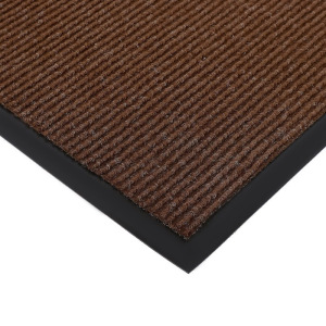 Коврик придверный влаговпитывающий, ребристый, «Комфорт», 50×80 см, цвет коричневый Коврик придверный влаговпитывающий, ребристый, «Комфорт», 50×80 см, цвет коричневый