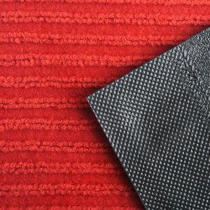 Коврик придверный влаговпитывающий ребристый «Стандарт», 50×80 см, цвет красный Коврик придверный влаговпитывающий ребристый «Стандарт», 50×80 см, цвет красный