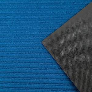 Коврик придверный влаговпитывающий ребристый «Стандарт», 50×80 см, цвет синий Коврик придверный влаговпитывающий ребристый «Стандарт», 50×80 см, цвет синий