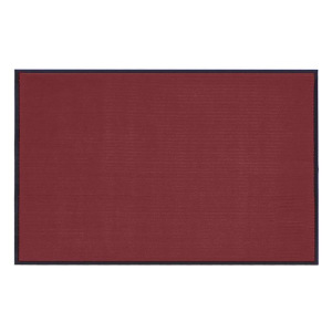 Коврик придверный влаговпитывающий, ребристый, «Стандарт», 60×90 см, цвет бордовый Коврик придверный влаговпитывающий, ребристый, «Стандарт», 60×90 см, цвет бордовый