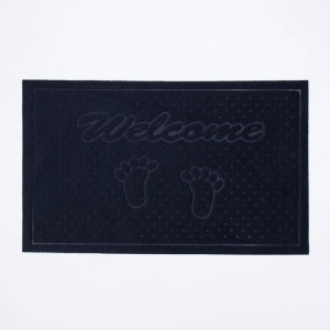 Коврик придверный «Welcome Следы», 45×75 см, цвет МИКС Коврик придверный «Welcome Следы», 45×75 см, цвет МИКС