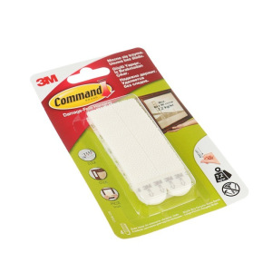 Легкоудаляемые настенные застежки Command, для рамок картин, до 7,2кг, 4шт Легкоудаляемые настенные застежки Command, для рамок картин, до 7,2кг, 4шт