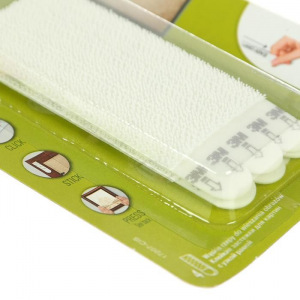 Легкоудаляемые настенные застежки для рамок картин 5,4 кг, набор 8 шт Легкоудаляемые настенные застежки для рамок картин 5,4 кг, набор 8 шт