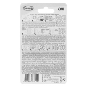 Легкоудаляемые настенные застежки для рамок картин, до 1,35 кг Легкоудаляемые настенные застежки для рамок картин, до 1,35 кг