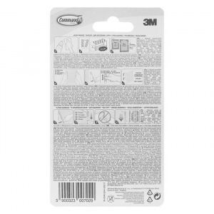 Легкоудаляемые настенные застежки для рамок картин, до 1,35 кг Легкоудаляемые настенные застежки для рамок картин, до 1,35 кг