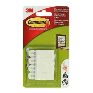 Легкоудаляемые настенные застежки для рамок картин сред до 1,3 кг, набор 6 шт Легкоудаляемые настенные застежки для рамок картин сред до 1,3 кг, набор 6 шт