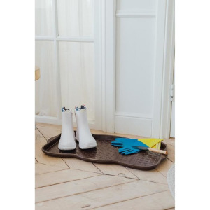 Лоток для обуви, 75×38,5×3 см, цвет шоколадный Лоток для обуви, 75×38,5×3 см, цвет шоколадный