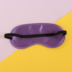 Маска для сна, 19 × 8,5 см, резинка одинарная, цвет МИКС Маска для сна, 19 × 8,5 см, резинка одинарная, цвет МИКС