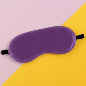 Маска для сна, 19 × 8,5 см, резинка одинарная, цвет МИКС Маска для сна, 19 × 8,5 см, резинка одинарная, цвет МИКС