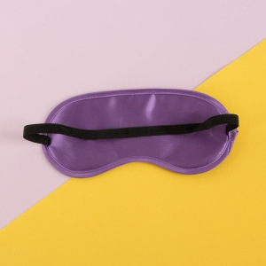 Маска для сна, 19 × 8,5 см, резинка одинарная, цвет МИКС Маска для сна, 19 × 8,5 см, резинка одинарная, цвет МИКС