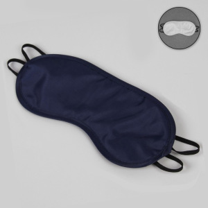 Маска для сна, двойная резинка, 18 × 8,5 см, цвет МИКС Маска для сна, двойная резинка, 18 × 8,5 см, цвет МИКС