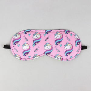 Маска для сна «Единороги», 19,5 × 8,5 см, резинка одинарная, цвет МИКС Маска для сна «Единороги», 19,5 × 8,5 см, резинка одинарная, цвет МИКС