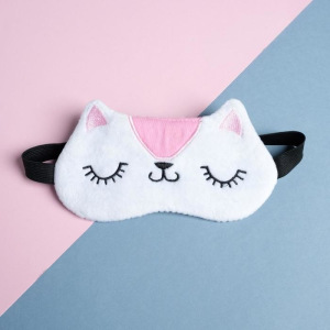 Маска для сна фигурная "Киска" Маска для сна фигурная "Киска"