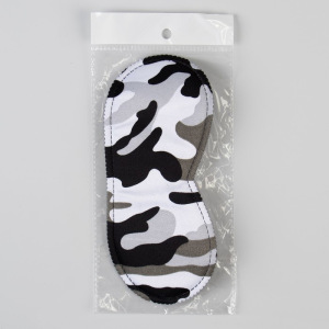 Маска для сна «Хаки» 20 × 8,5 см, резинка одинарная, разноцветная Маска для сна «Хаки» 20 × 8,5 см, резинка одинарная, разноцветная