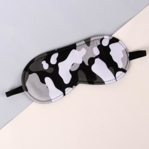 Маска для сна «Хаки» 20 × 8,5 см, резинка одинарная, разноцветная Маска для сна «Хаки» 20 × 8,5 см, резинка одинарная, разноцветная