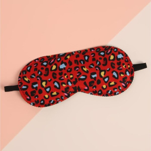 Маска для сна «Леопард» 19,5 × 8,5 см, резинка одинарная, цвет МИКС Маска для сна «Леопард» 19,5 × 8,5 см, резинка одинарная, цвет МИКС