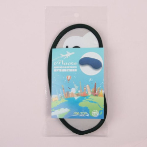 Маска для сна «Мордашки» 19 × 9 см, резинка одинарная, цвет МИКС Маска для сна «Мордашки» 19 × 9 см, резинка одинарная, цвет МИКС