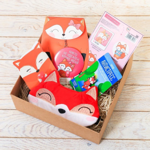 Маска для сна "Лиса" Маска для сна "Лиса"