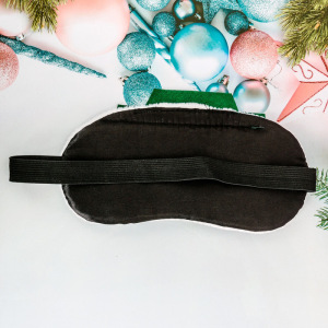 Маска для сна "Снеговик" Маска для сна "Снеговик"