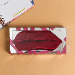 Маска для сна "Создавай радужные сны" Маска для сна "Создавай радужные сны"