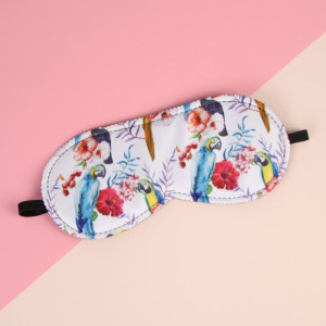 Маска для сна «Рай» 19,5 × 8,5 см, резинка одинарная, МИКС Маска для сна «Рай» 19,5 × 8,5 см, резинка одинарная, МИКС