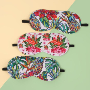 Маска для сна «Рай» 19,5 × 8,5 см, резинка одинарная, МИКС Маска для сна «Рай» 19,5 × 8,5 см, резинка одинарная, МИКС