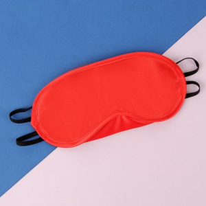 Маска для сна, с носиком, двойная резинка, 19 × 8,5 см, цвет МИКС Маска для сна, с носиком, двойная резинка, 19 × 8,5 см, цвет МИКС